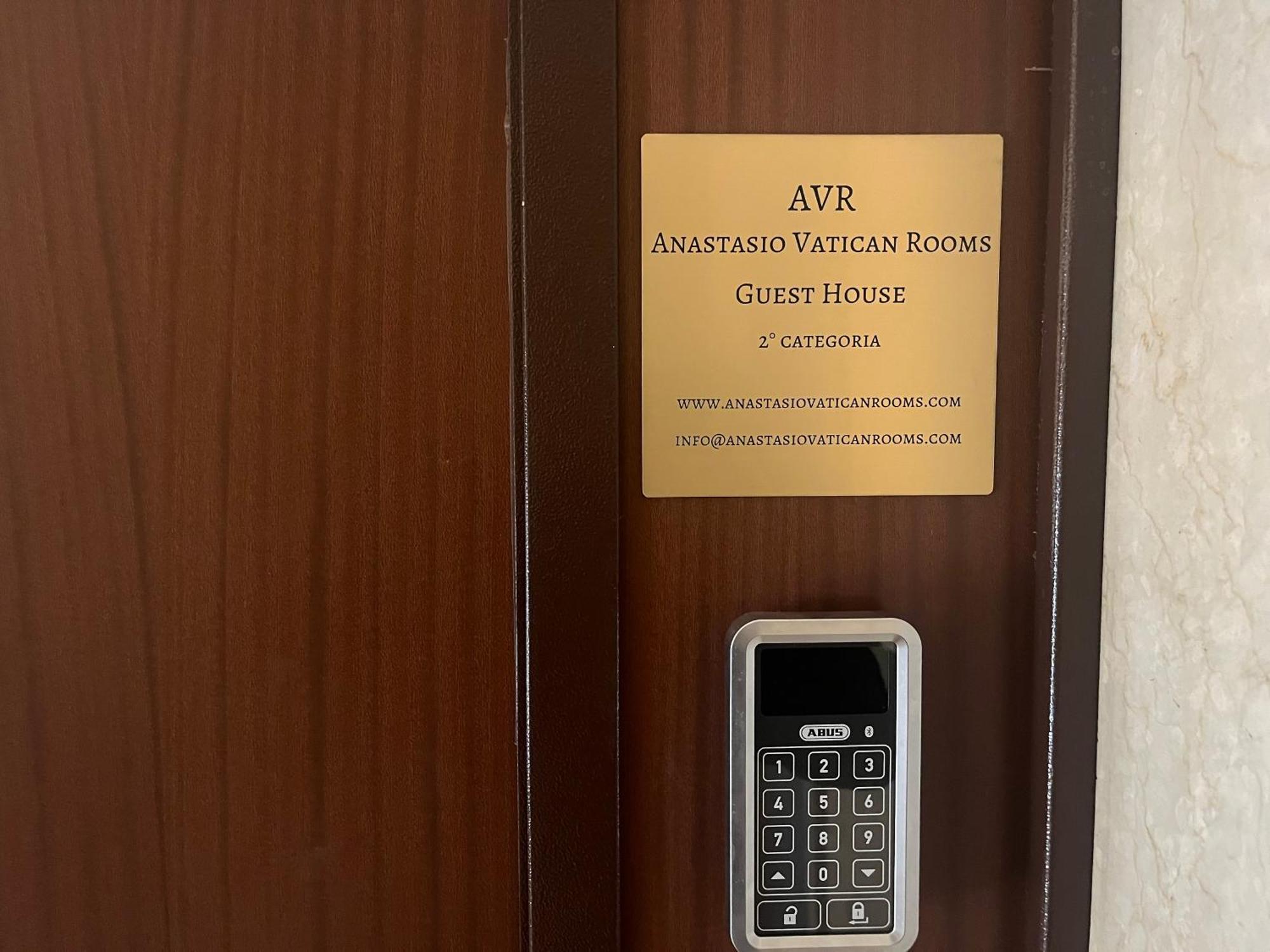 Anastasio Vatican Rooms G H Rom Exterior foto